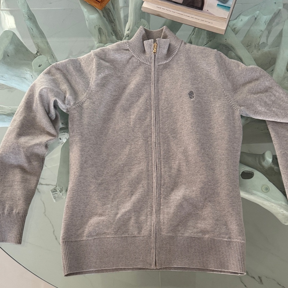 Fairway & Greene Abbey Merino Wind-sweater Gray  Medium